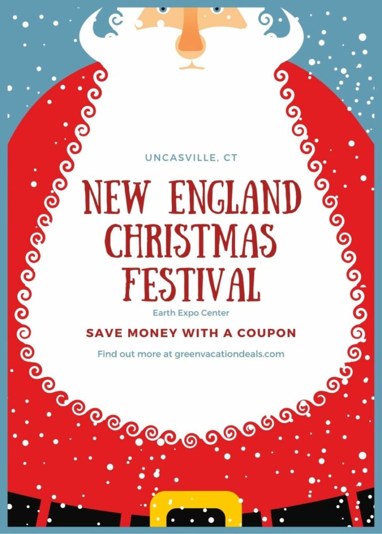 New England Christmas Festival Coupon | Green Vacation Deals